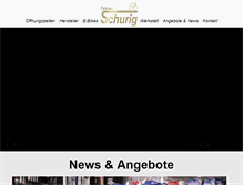 Tablet Screenshot of fahrrad-schurig.de